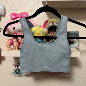 Set Active Ribbed Sports Bra Size XS